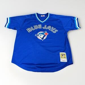 Toronto Blue Jays Joe Carter Mitchell Ness Jersey Mens XL Cooperstown Collection